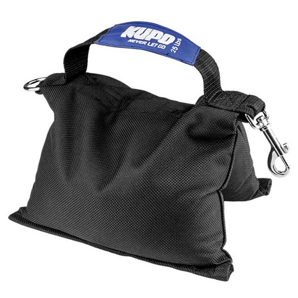 KUPO 조명스탠드 쇼트백 강철주머니 가방 25LB 11.3kg (KSF-25) 삼각대 웨이트 샌드백