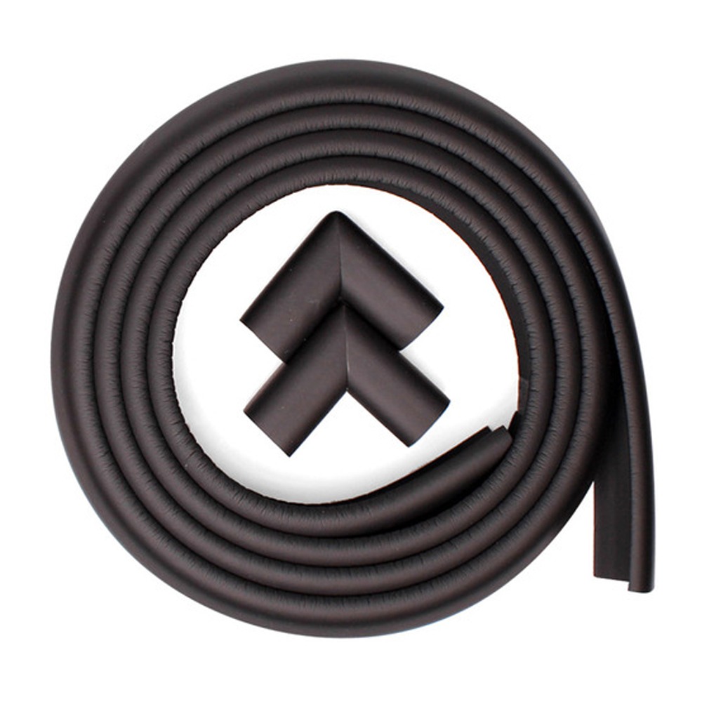 라호키즈 유아 안전용품 모서리 코너 보호대 베이직 (시크블랙)