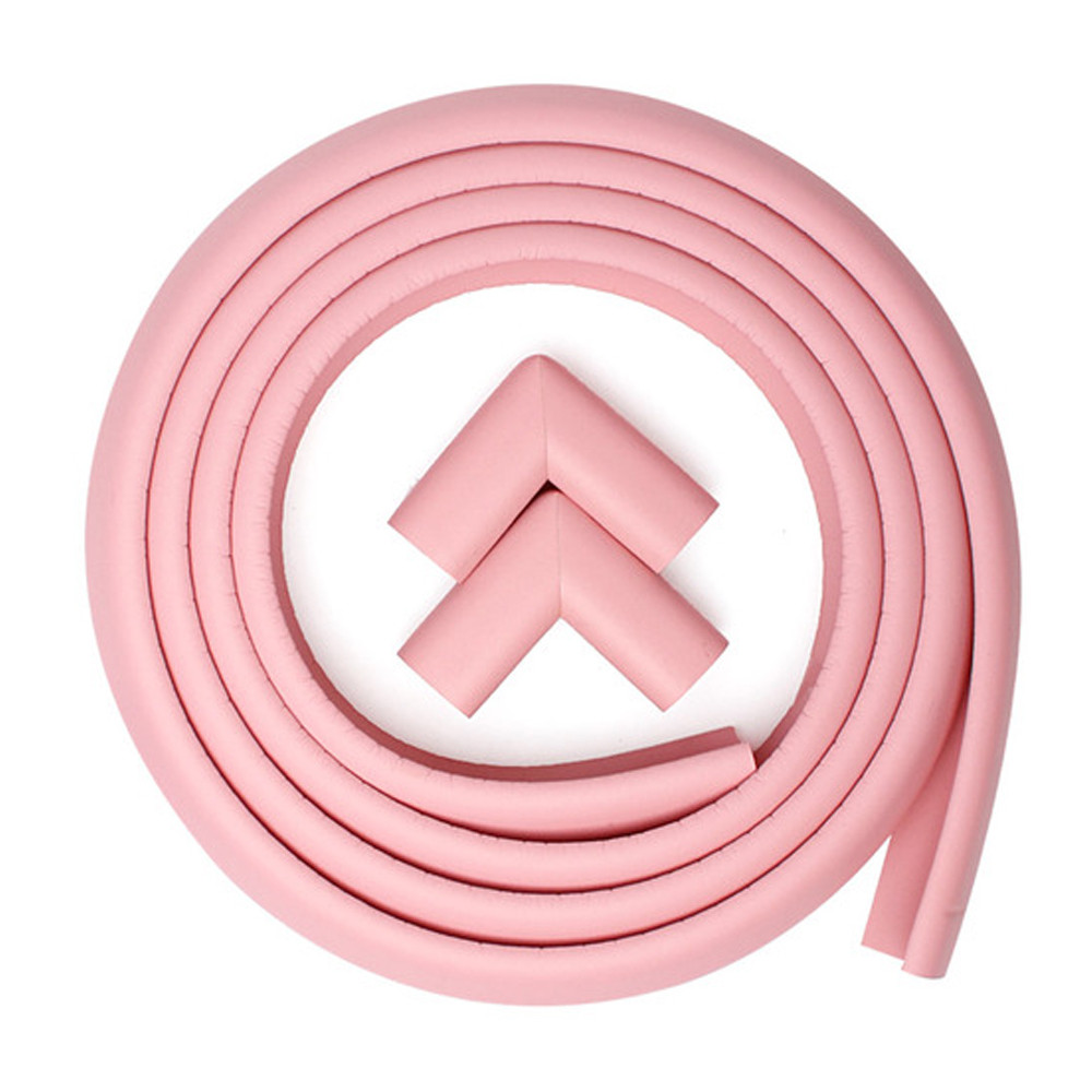 라호키즈 유아 안전용품 모서리 코너 보호대 베이직 (인디핑크)