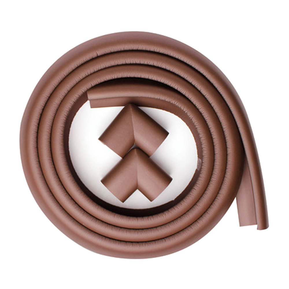 라호키즈 유아 안전용품 모서리 코너 보호대 프리미엄 (다크월넛)