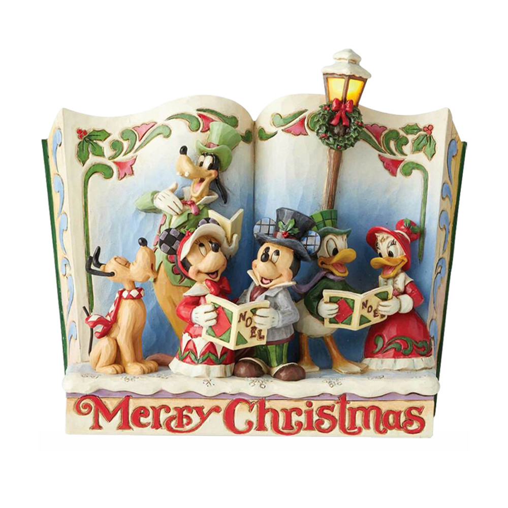 에네스코 디즈니 메리크리스마스 캐롤송 무드등 피규어 18cm (E6002840)