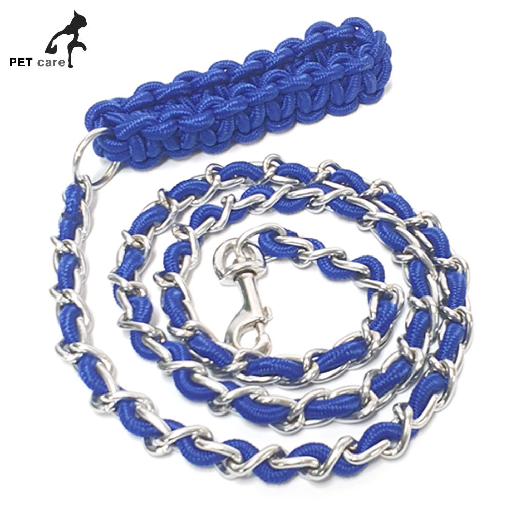 엠펫 로프체인 리드줄 (블루)