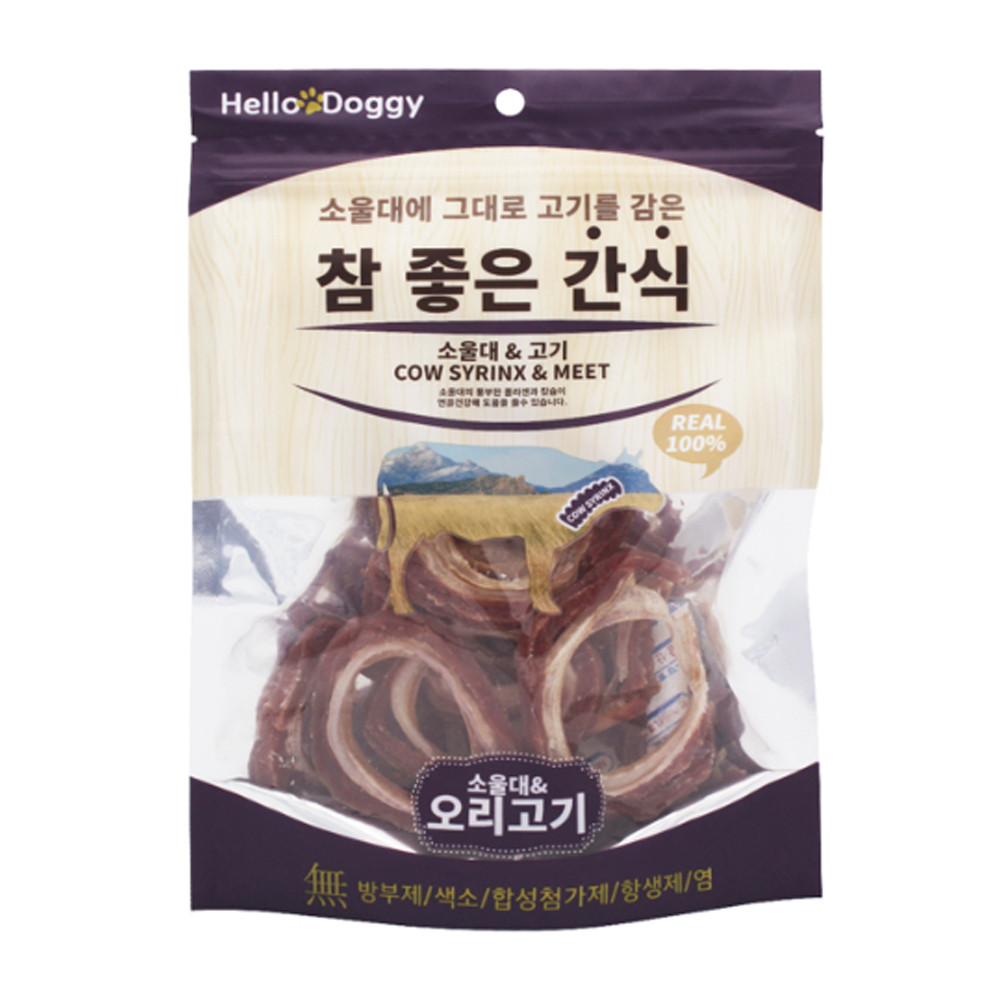 헬로도기 참좋은간식 소울대 오리고기 80g