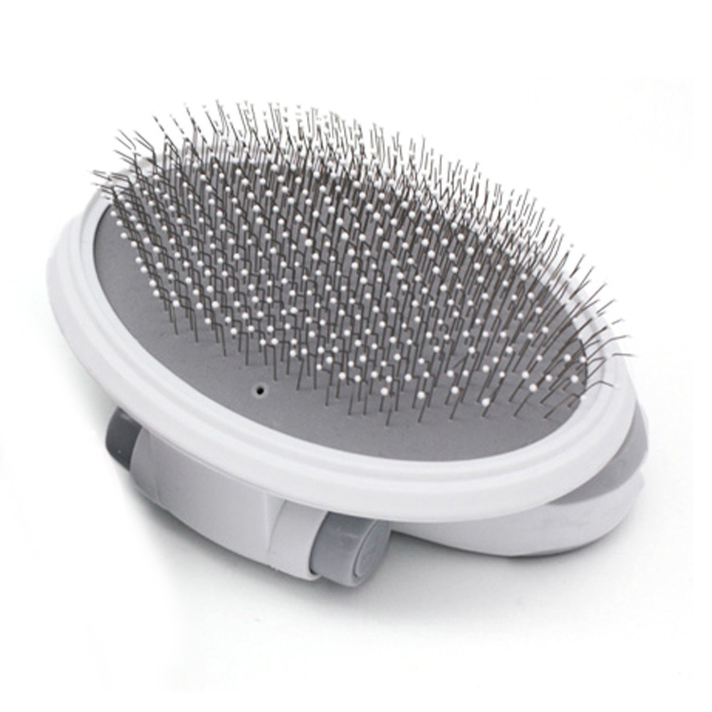 헬로도기 스마트 핸드브러쉬 슬리커브러쉬 (화이트) (장모용)