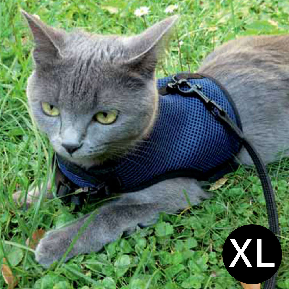 퍼프라스트 조깅 하네스 (네이비) (XL) (고양이.강아지용)