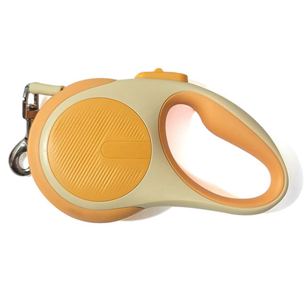 페로가토 강아지 아이와 후레쉬 자동줄 3M (오렌지) (중.소형견용)