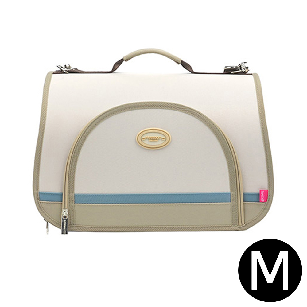 패리스독 강아지이동가방 트리플 돔캐리어 (베이지) (M)