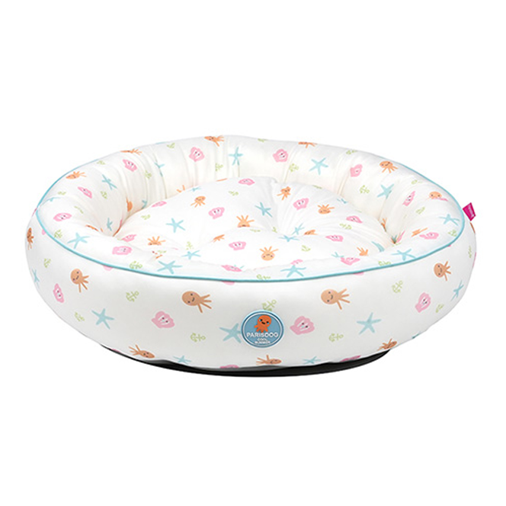 패리스독 강아지침대 언더더씨 아이스 쿨 베드 (화이트)