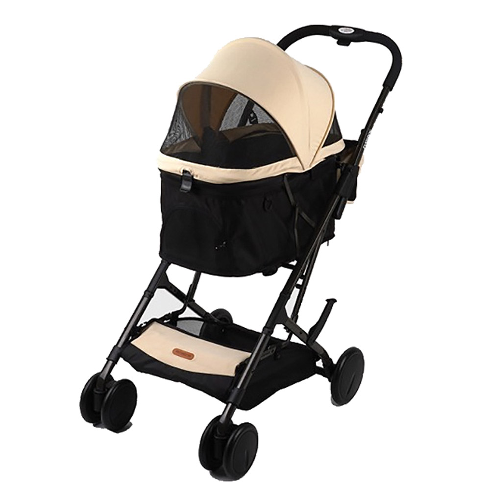 패리스독 강아지유모차 코모도 유모차 (베이지)