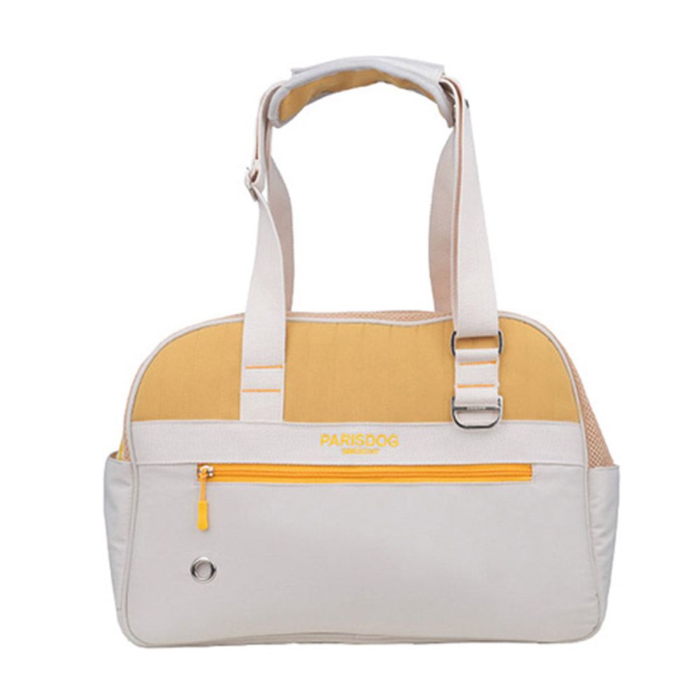 패리스독 강아지이동가방 루미 펫 캐리어 (아이보리) (기내사용가능) 반려견이동가방 고양이이동가방