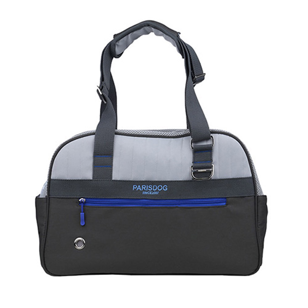 패리스독 강아지이동가방 루미 펫 캐리어 (차콜) (기내사용가능) 반려견이동가방 고양이이동가방
