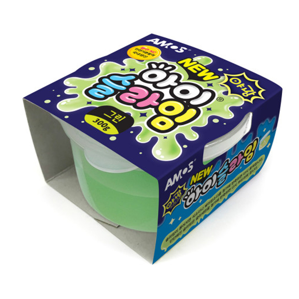 아모스 아이슬라임 야광 300g (야광그린)