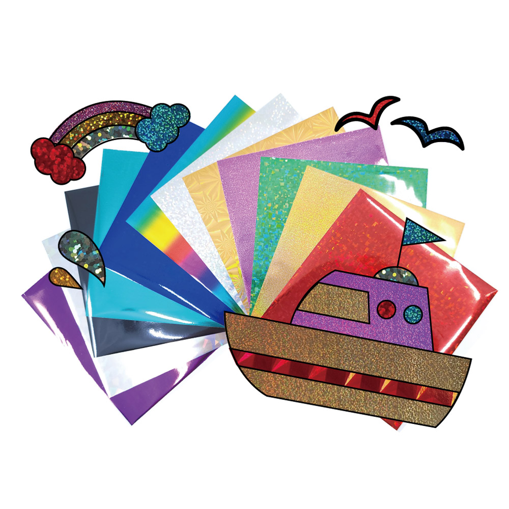 꼬메빔보 홀로그램 틴트지 (24장)