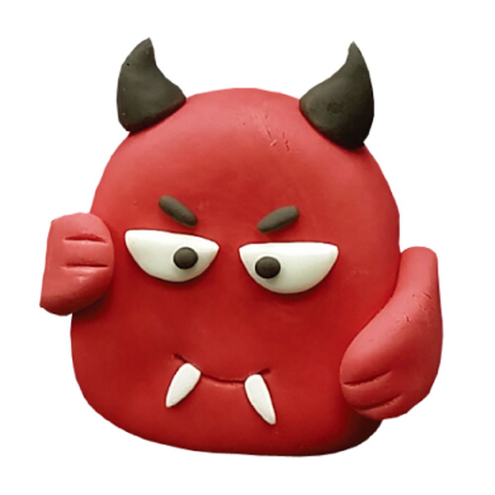 꼬메빔보 클레이 향기 버블솝플레이 만들기 붉은악마 (1인)