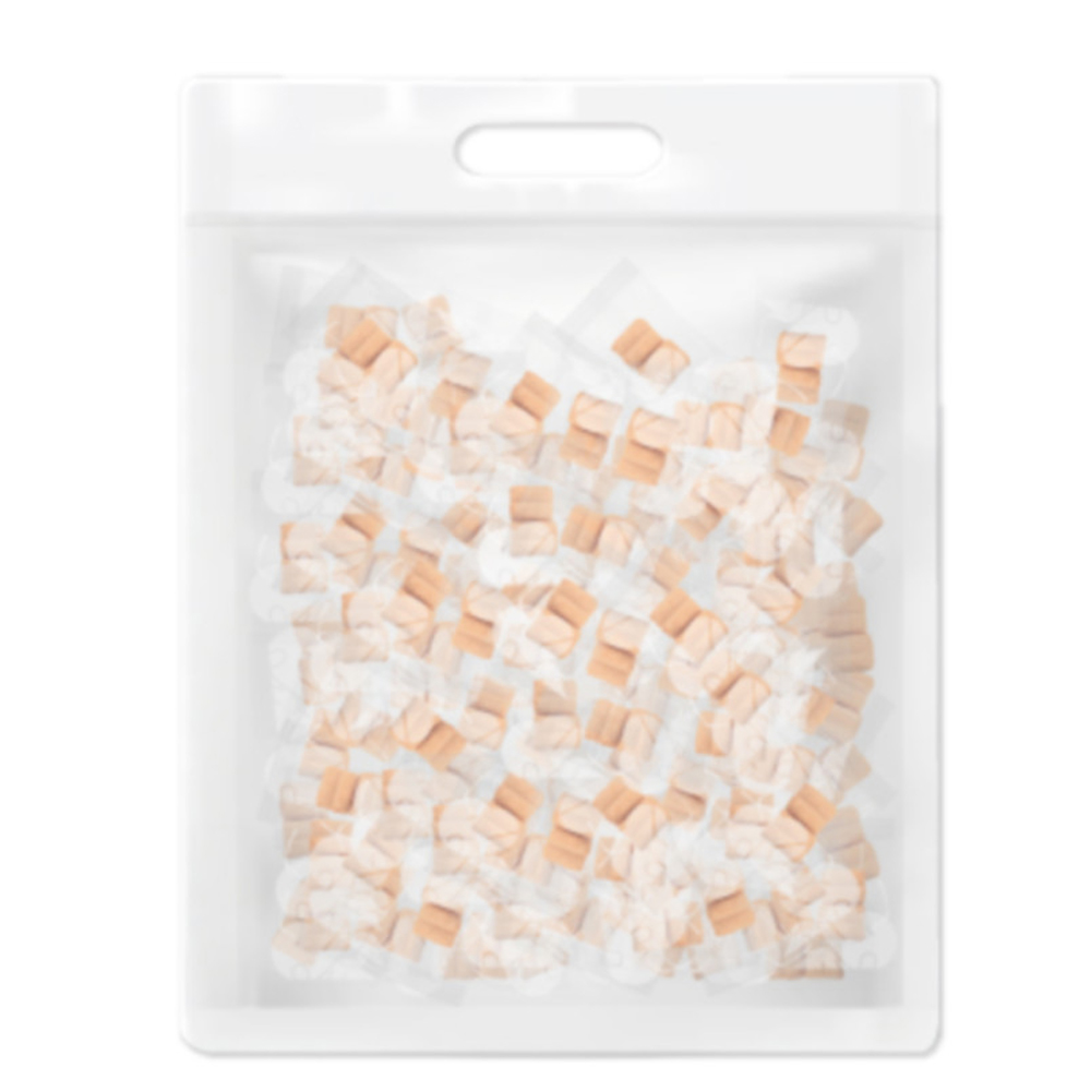 꼬메빔보 버블솝플레이 (비누찰흙) (향기) 비누클레이 10g x 100개입 (주황) 비누만들기