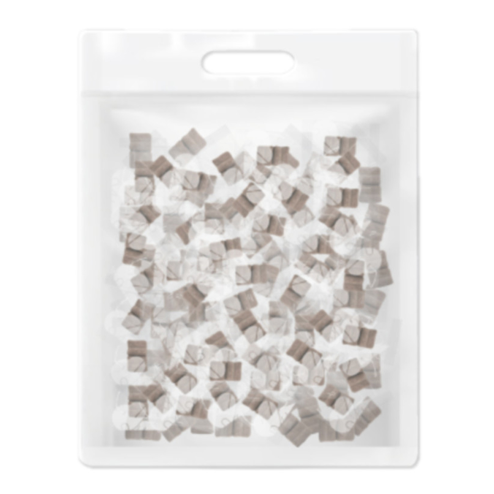 꼬메빔보 버블솝플레이 (비누찰흙) (향기) 비누클레이 10g x 100개입 (갈색) 비누만들기