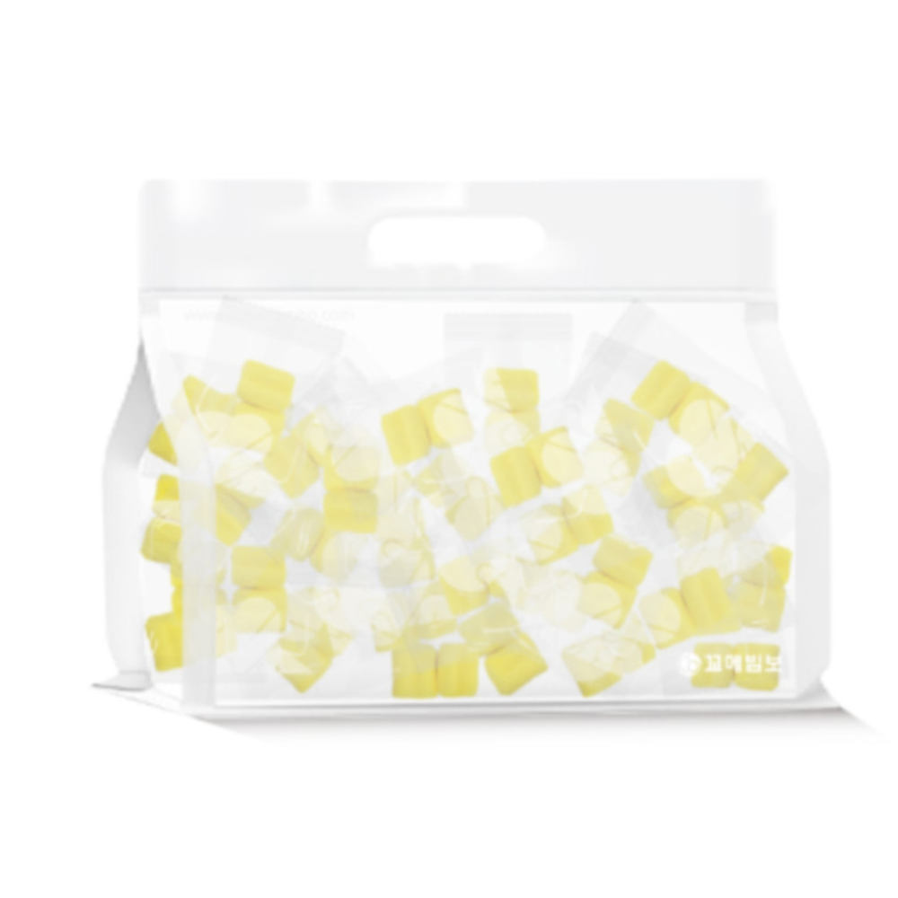 꼬메빔보 버블솝플레이 (비누찰흙) (향기) 비누클레이 10g x 36개입 (노랑) 비누만들기