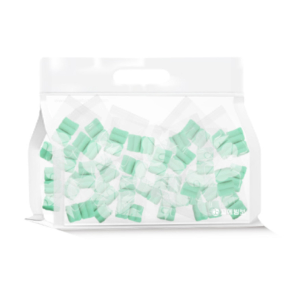 꼬메빔보 버블솝플레이 (비누찰흙) (향기) 비누클레이 10g x 36개입 (초록) 비누만들기