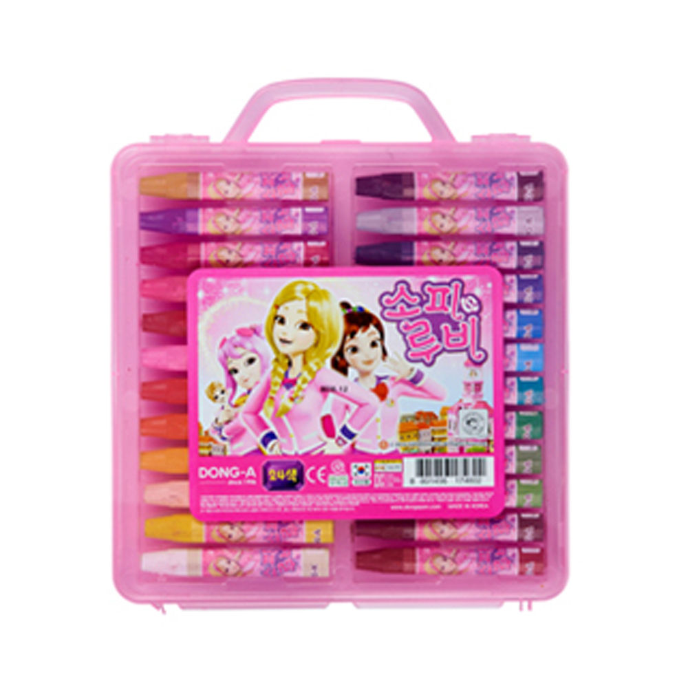 동아 크레파스 24색 (소피루비)