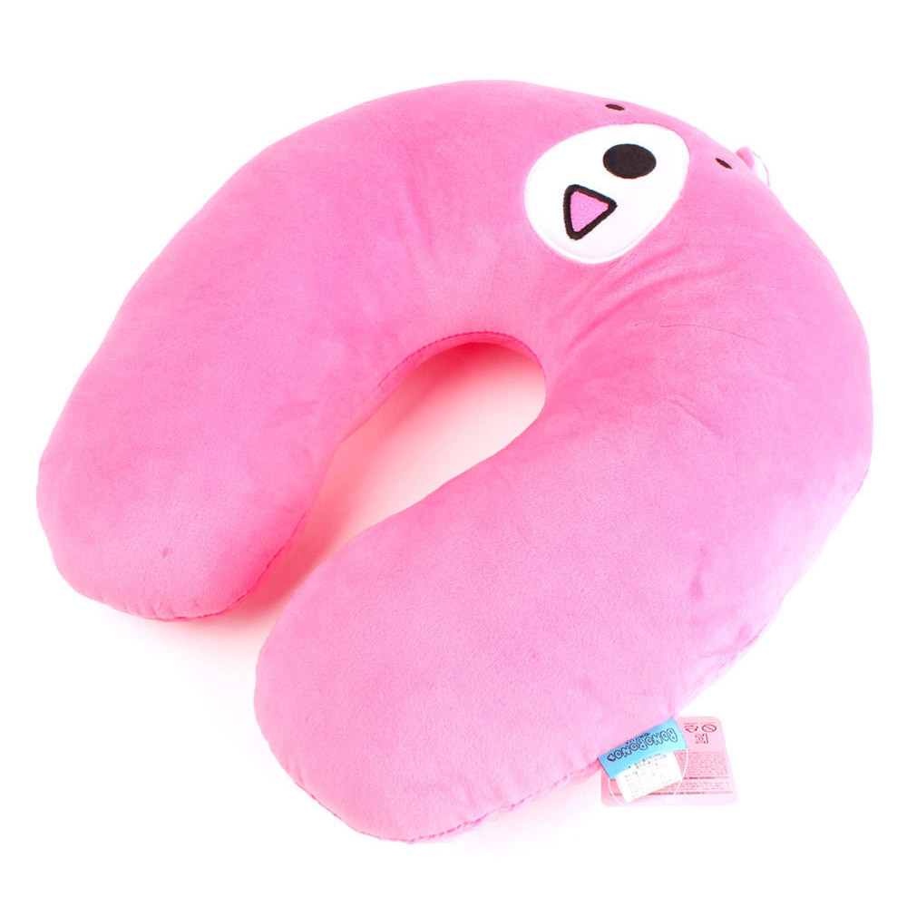 한정특가) 금홍팬시 보노보노 폭신 목쿠션 (핑크)