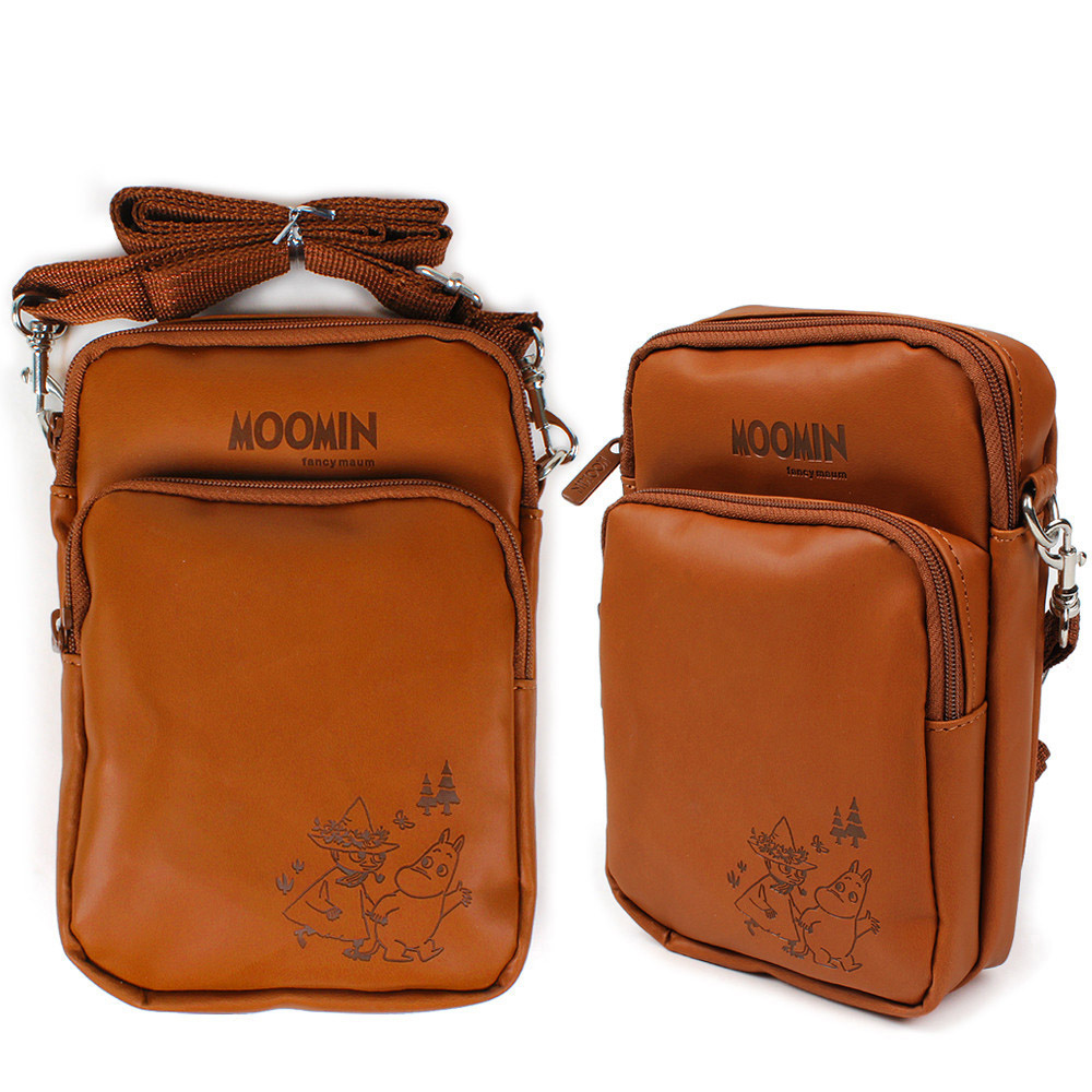 한정특가) 금홍팬시 무민 다용도 크로스백 (브라운)