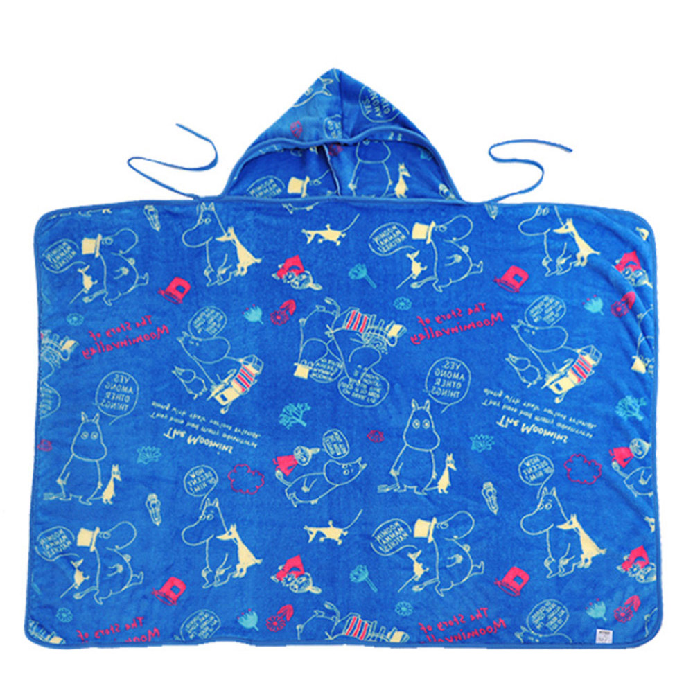 한정특가) 금홍팬시 무민 망토 담요 (블루)