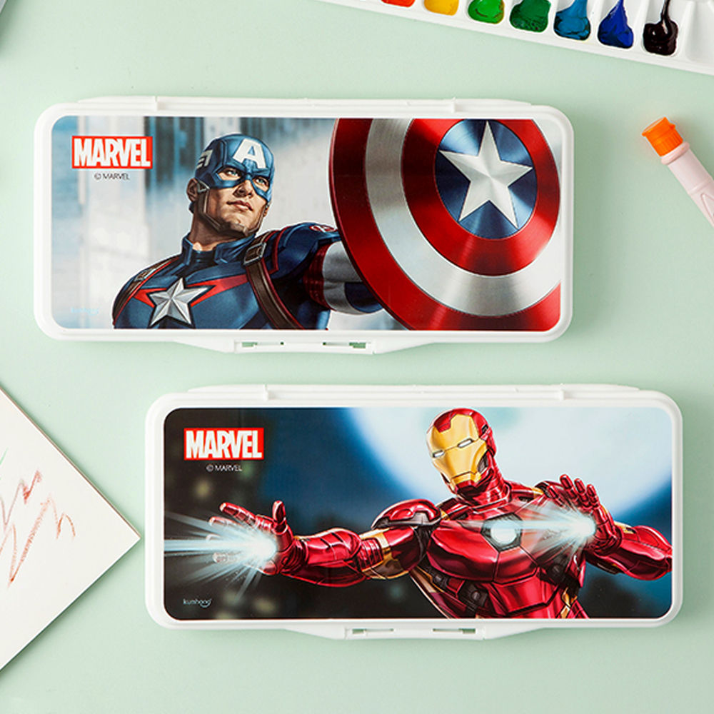 한정특가) 금홍팬시 마블 어벤저스 캐릭터 미술용 팔레트 (랜덤1개)