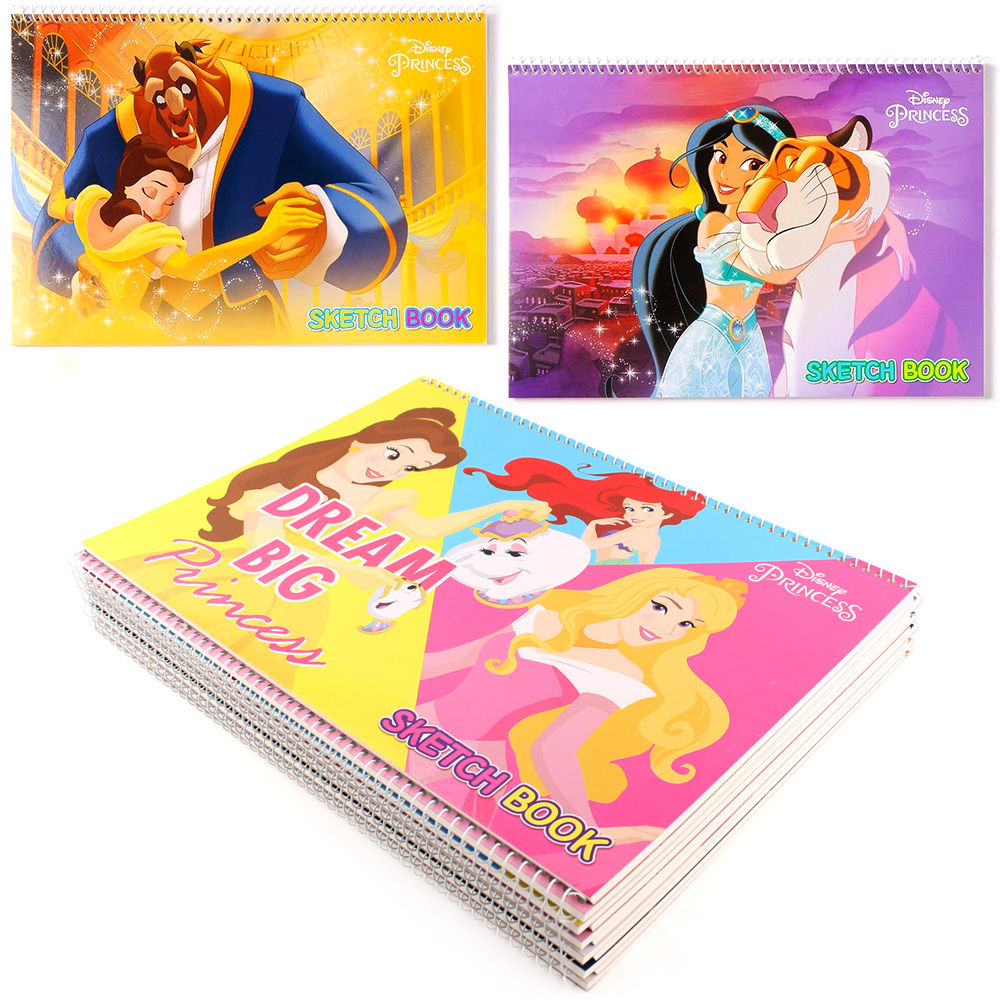 한정특가) 금홍팬시 프린세스 스케치북 12권 (랜덤발송) 유치원 어린이집 어린이날 선물 단체선물