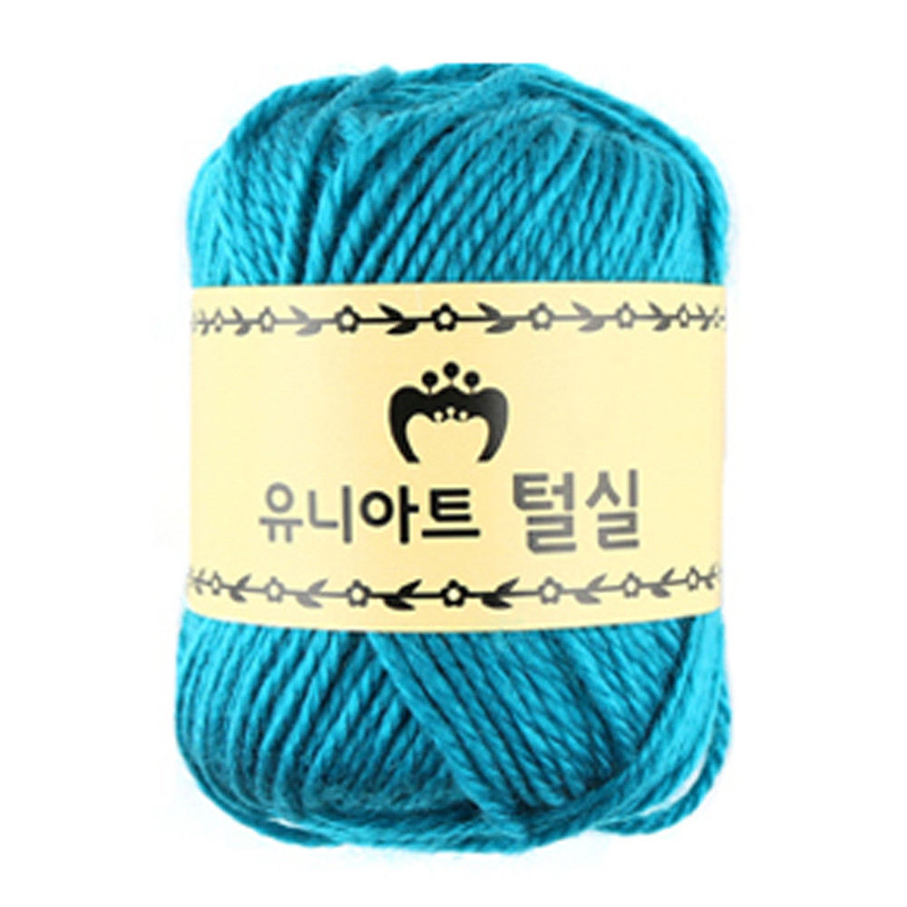 유니아트 (털실) 지관실 (딥그린)