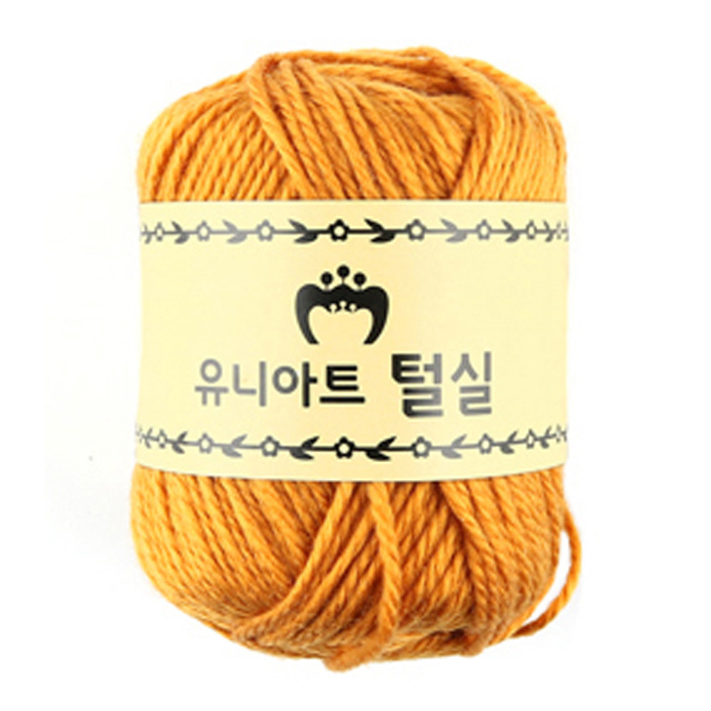 유니아트 (털실) 지관실 (머스타드)