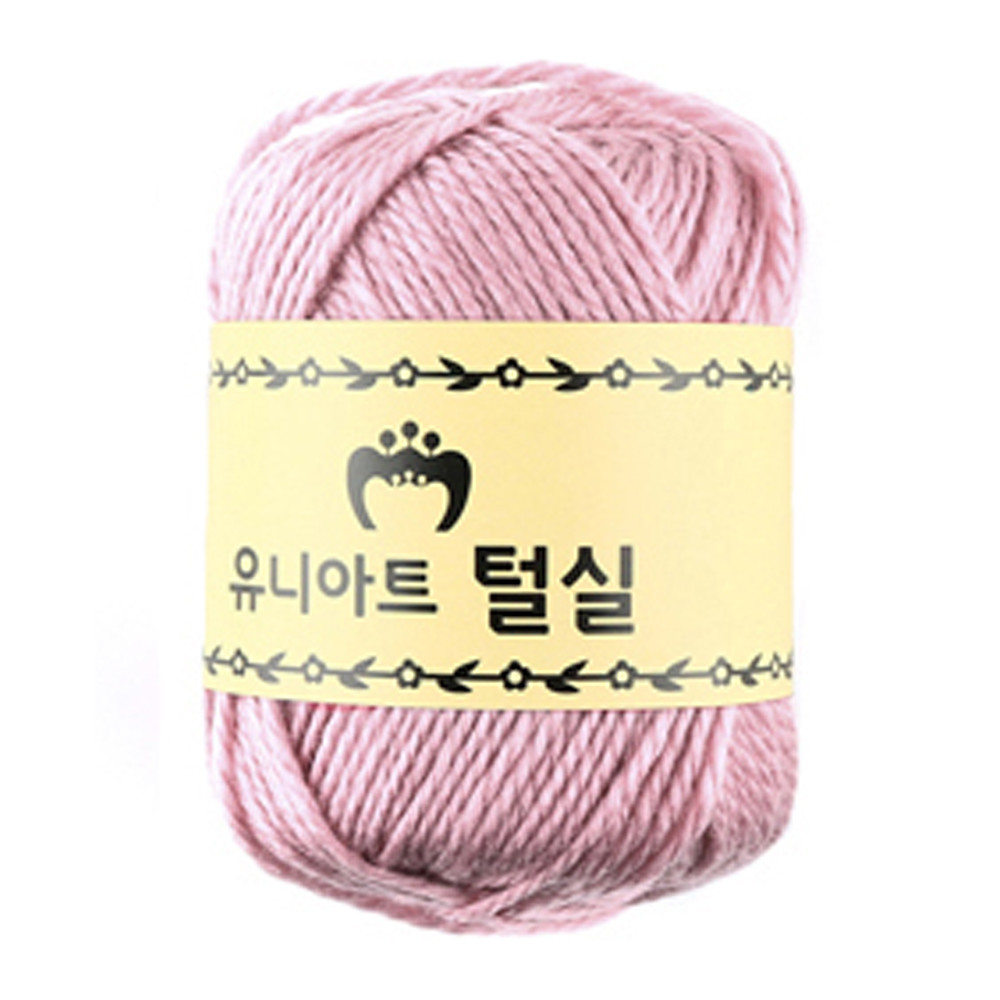 유니아트 (털실) 지관실 (베이비핑크)