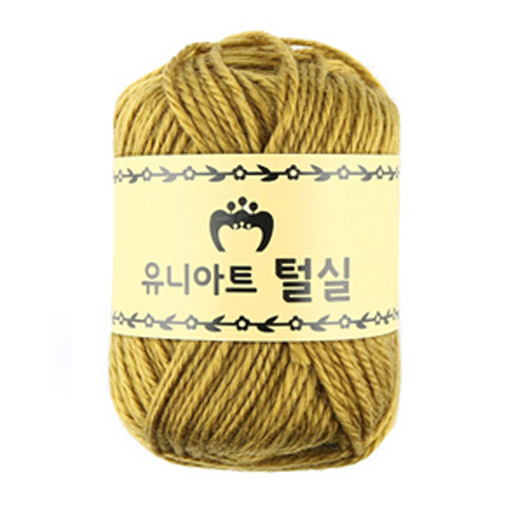 유니아트 (털실) 지관실 (연카키)