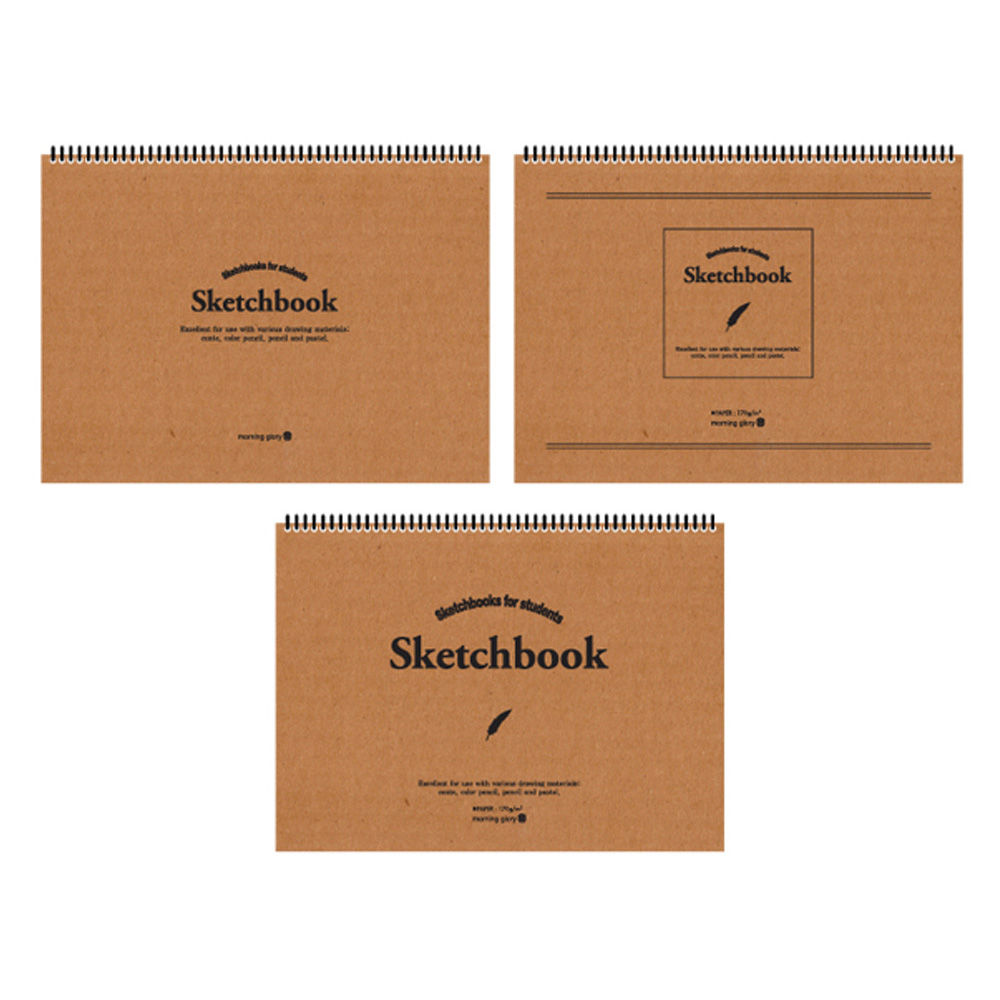 모닝글로리 중고생 스케치북 (랜덤1개)