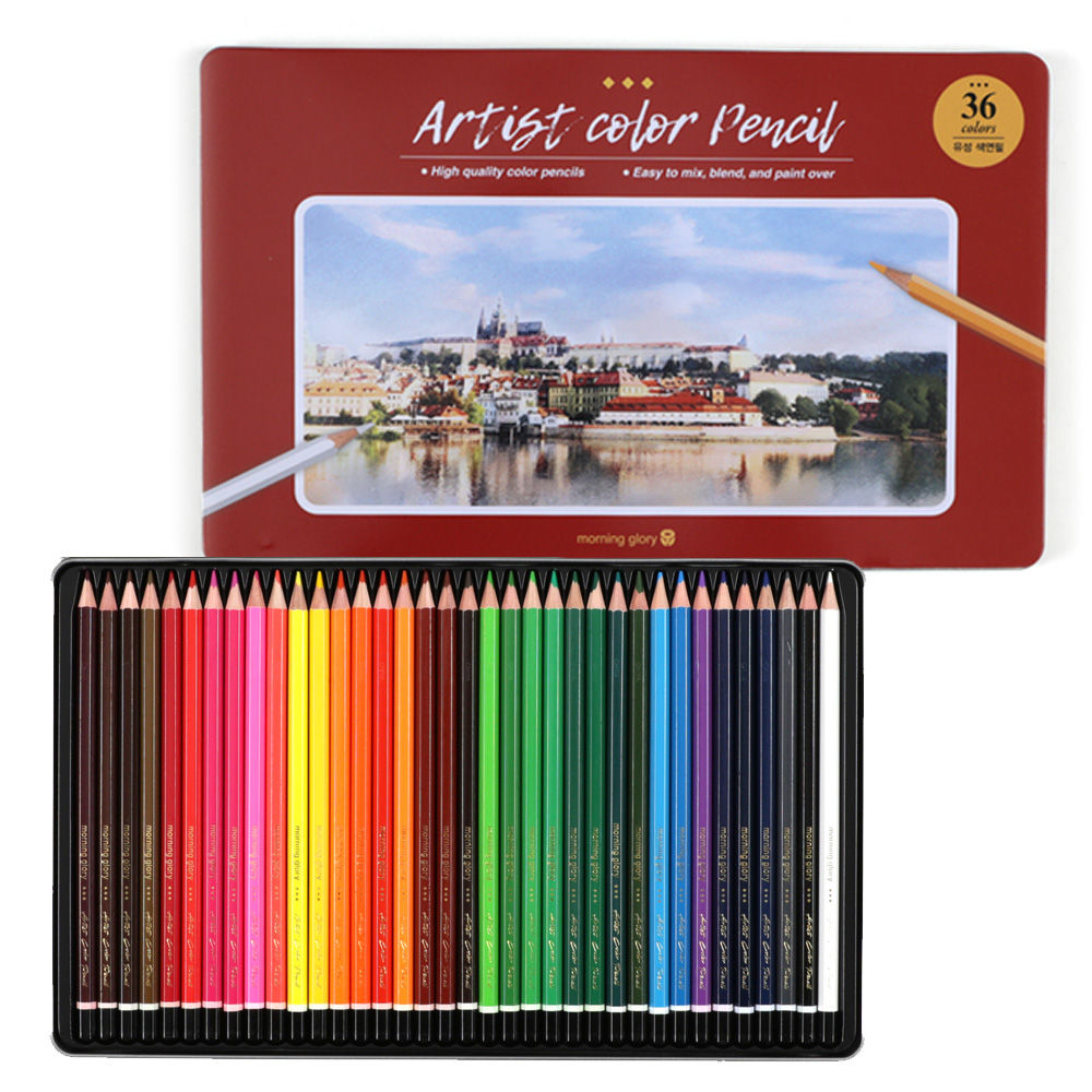 모닝글로리 아티스트 유성색연필 (36색)