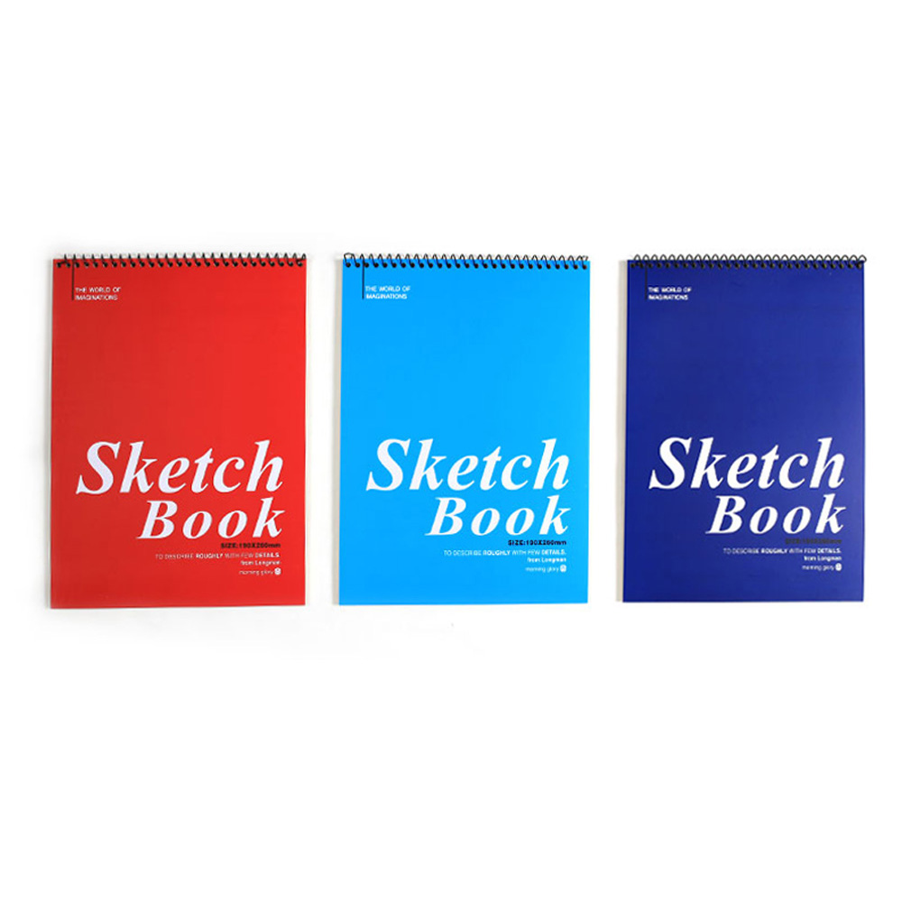 모닝글로리 일반용 스케치북 16절 (랜덤1개)