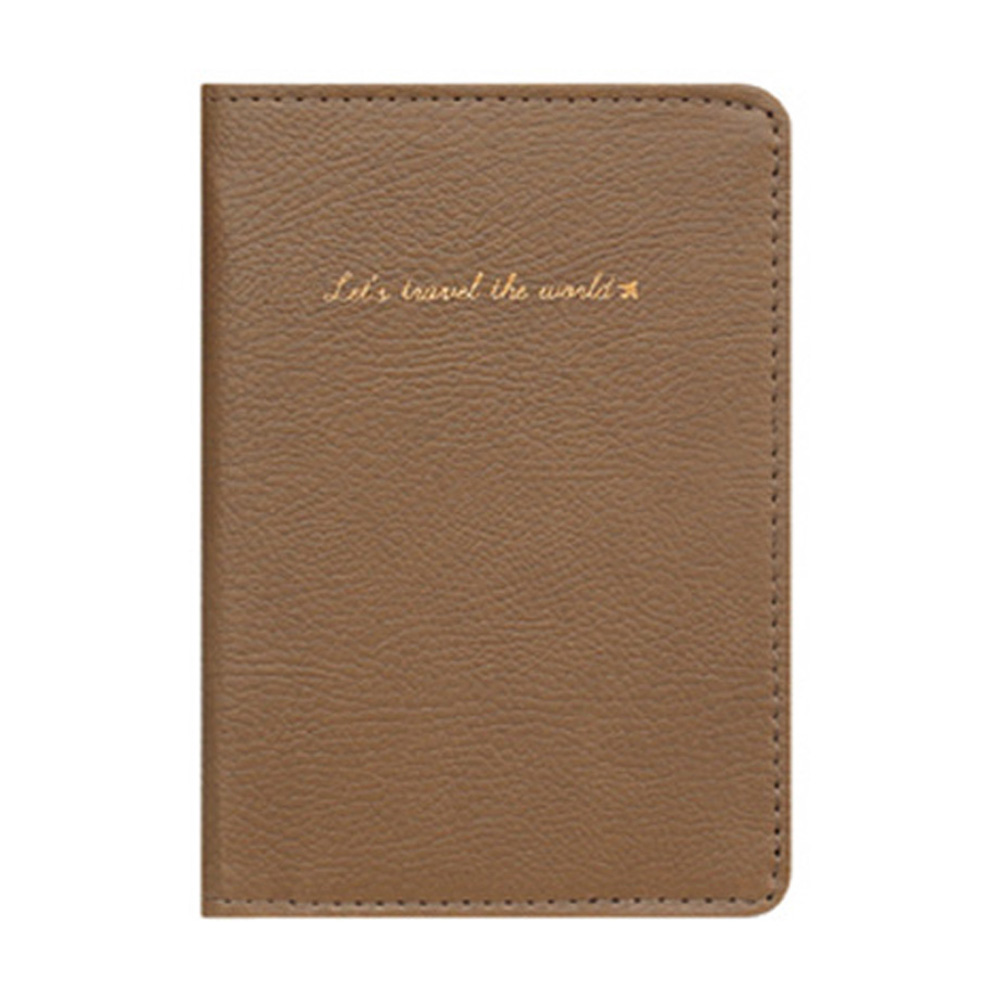 모닝글로리 프리미엄 트래블 여권케이스 (브라운)