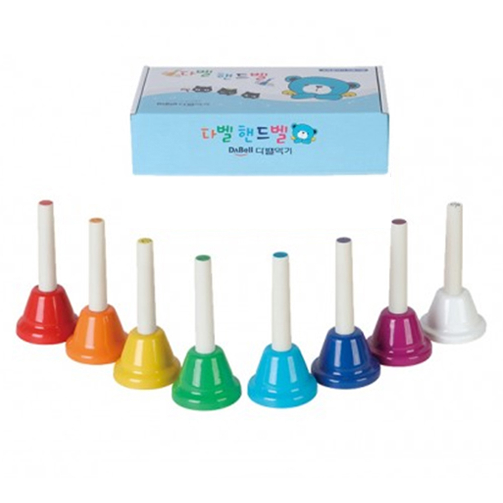 다벨 미니 핸드벨 8음 (DHB-8S)