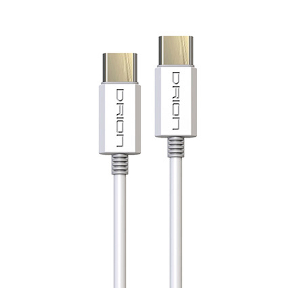 드리온 usb고속충전케이블 PD30W CtoC 케이블 1.5M (DR-CC-PD30W-150-W)