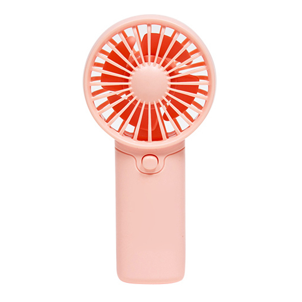 액센 미니선풍기 핸디팬 초경량 휴대용 미니 선풍기 (핑크) (AAA건전지 별매)