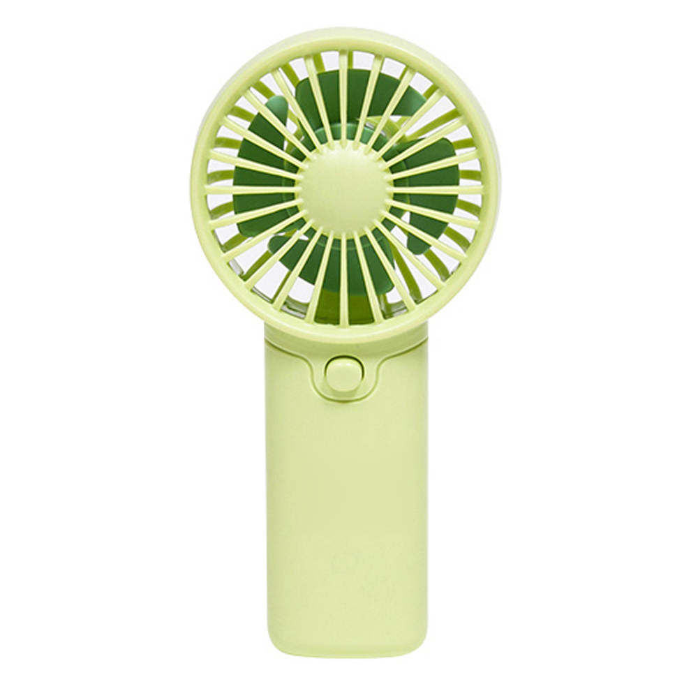 액센 미니선풍기 핸디팬 초경량 휴대용 미니 선풍기 (그린) (AAA건전지 별매)