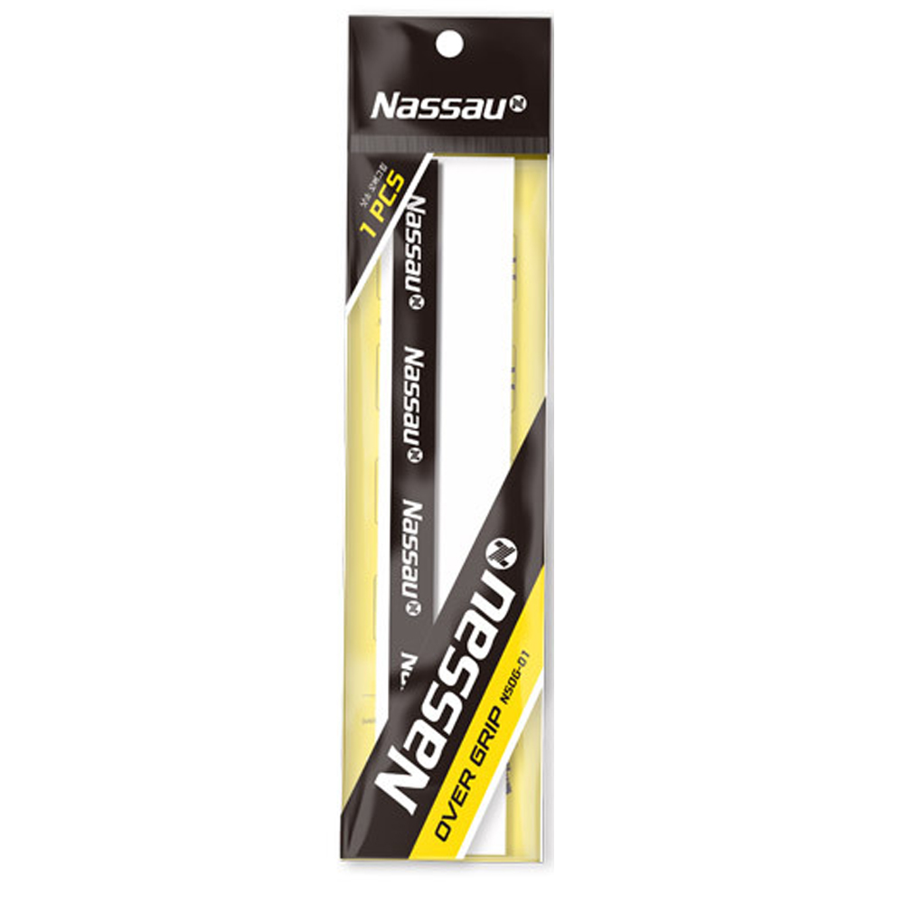 낫소 테니스 오버그립 (화이트) (1개입) (NSOG-01)