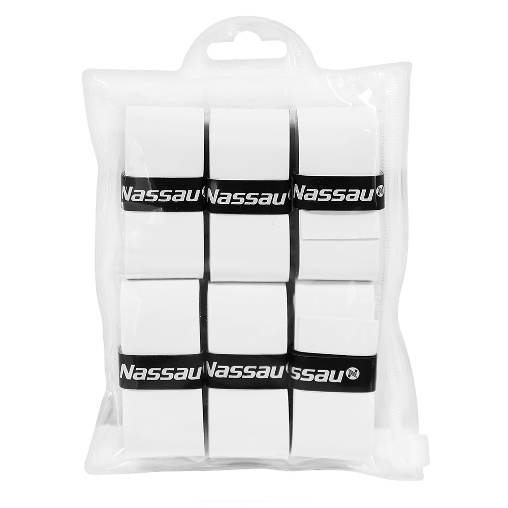 낫소 테니스 오버그립 (화이트) (6개입) (NSOG-06)