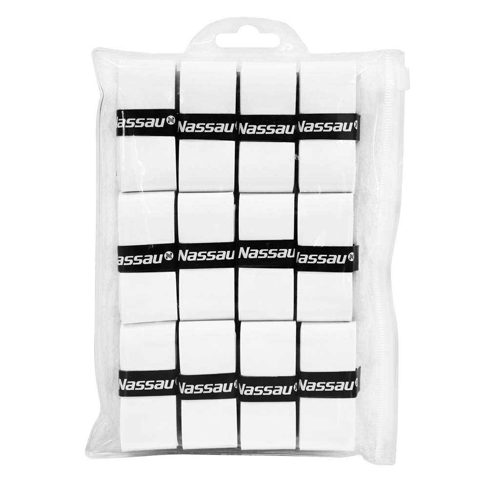 낫소 테니스 오버그립 (화이트) (12개입) (NSOG-12)