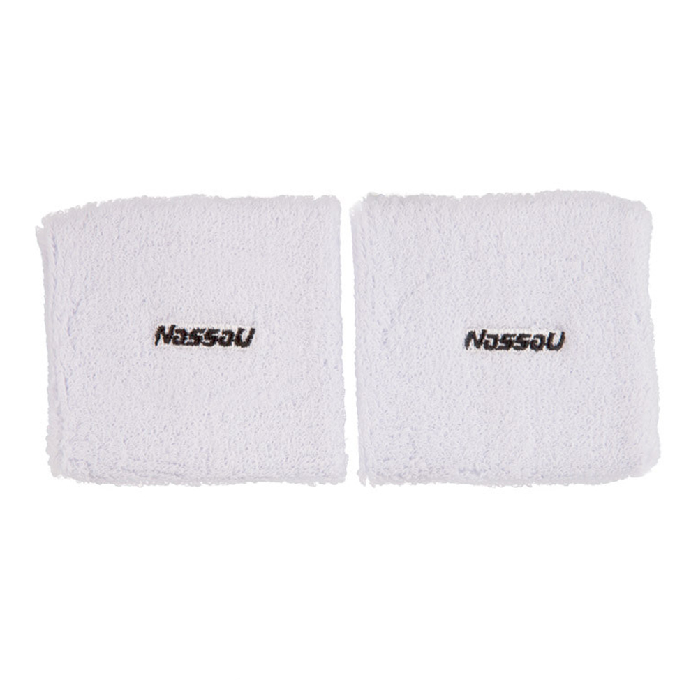 낫소 손목밴드 숏 화이트 2개입 (화이트)