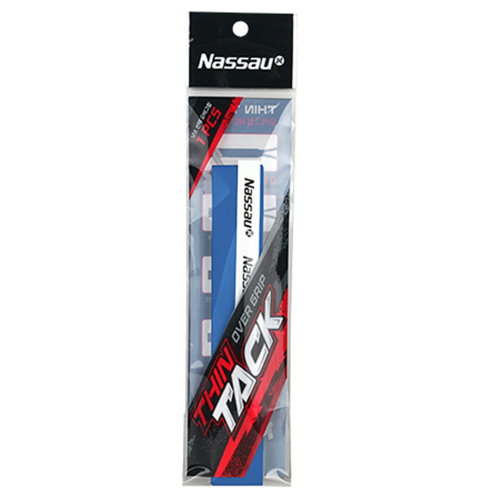 낫소 테니스그립 씬텍 오버그립 1개입 (블루) (NSTTOG-01)