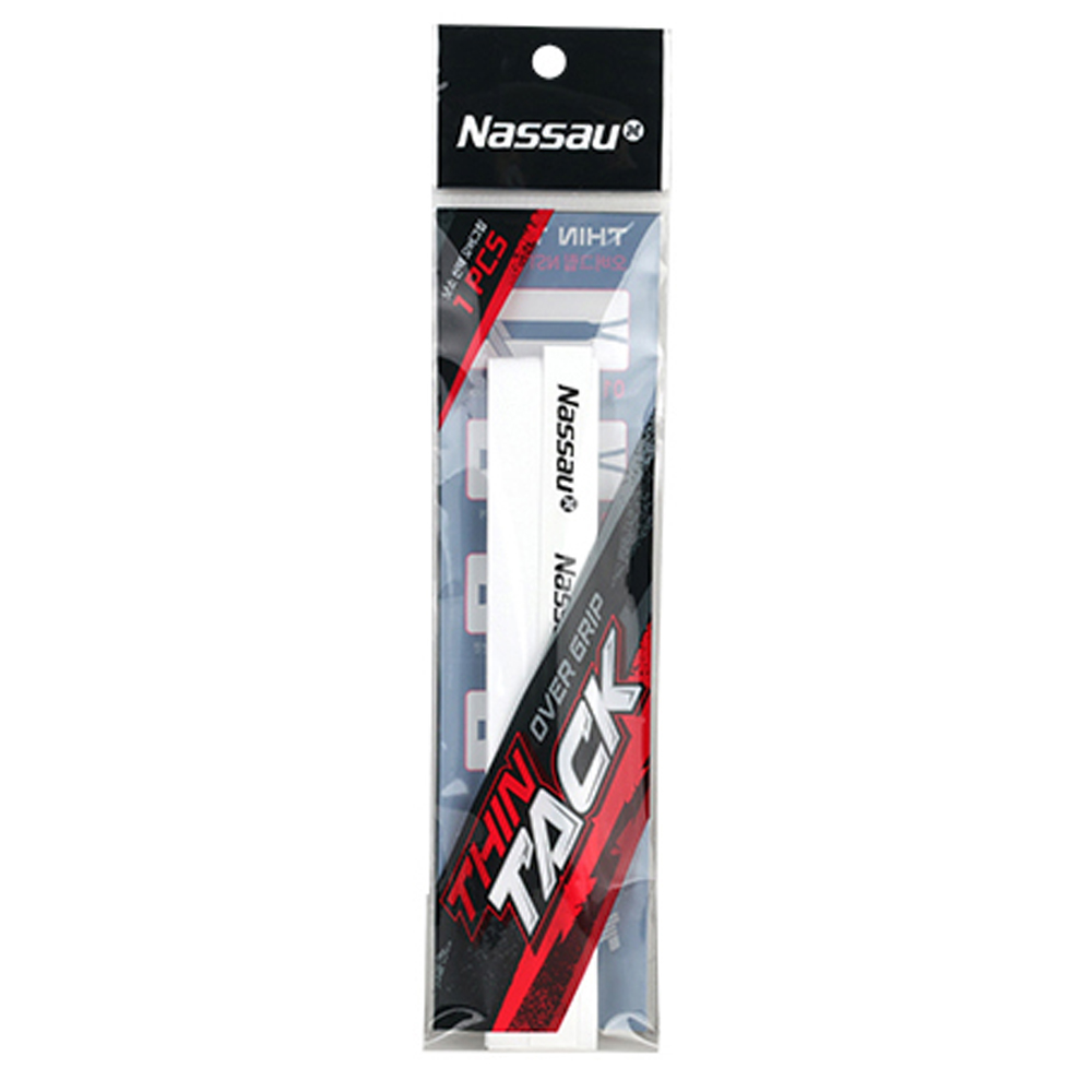 낫소 테니스그립 씬텍 오버그립 1개입 (화이트) (NSTTOG-01)