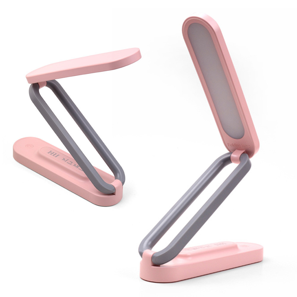 huasm 유무선 LED 접이식 스탠드 (ST-2022) (핑크)