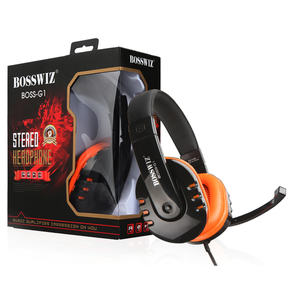 보스위즈 스테레오 게이밍 헤드셋 (BOSS-G1)