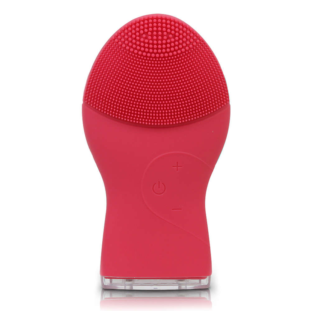 정원전산 진동 클렌징 얼굴 마사지기 (TL-703) (레드) 각질제거 리프트 클렌져