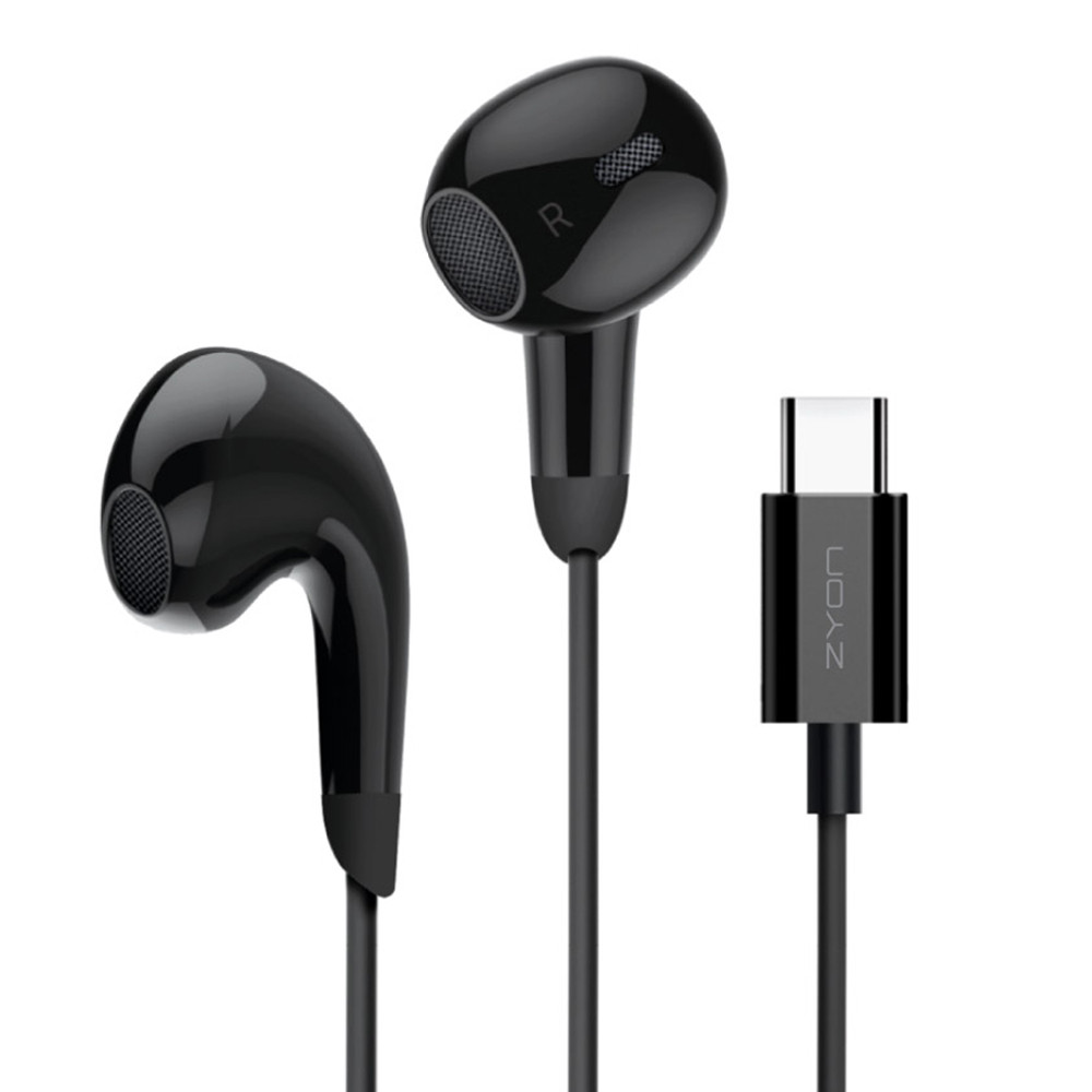 자이온 이어폰 C타입 오픈형이어폰 (블랙)